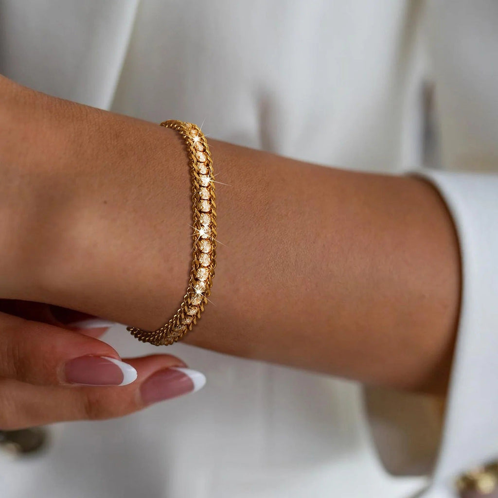 Carmiora - Charm-Tennisarmband