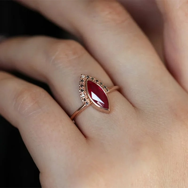 Carmiora - Zirkon Kristall Ringe