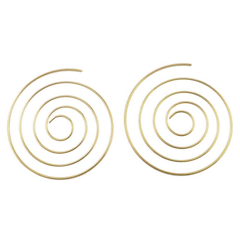 Carmiora - Einzigartige Spiral-Ohrstecker