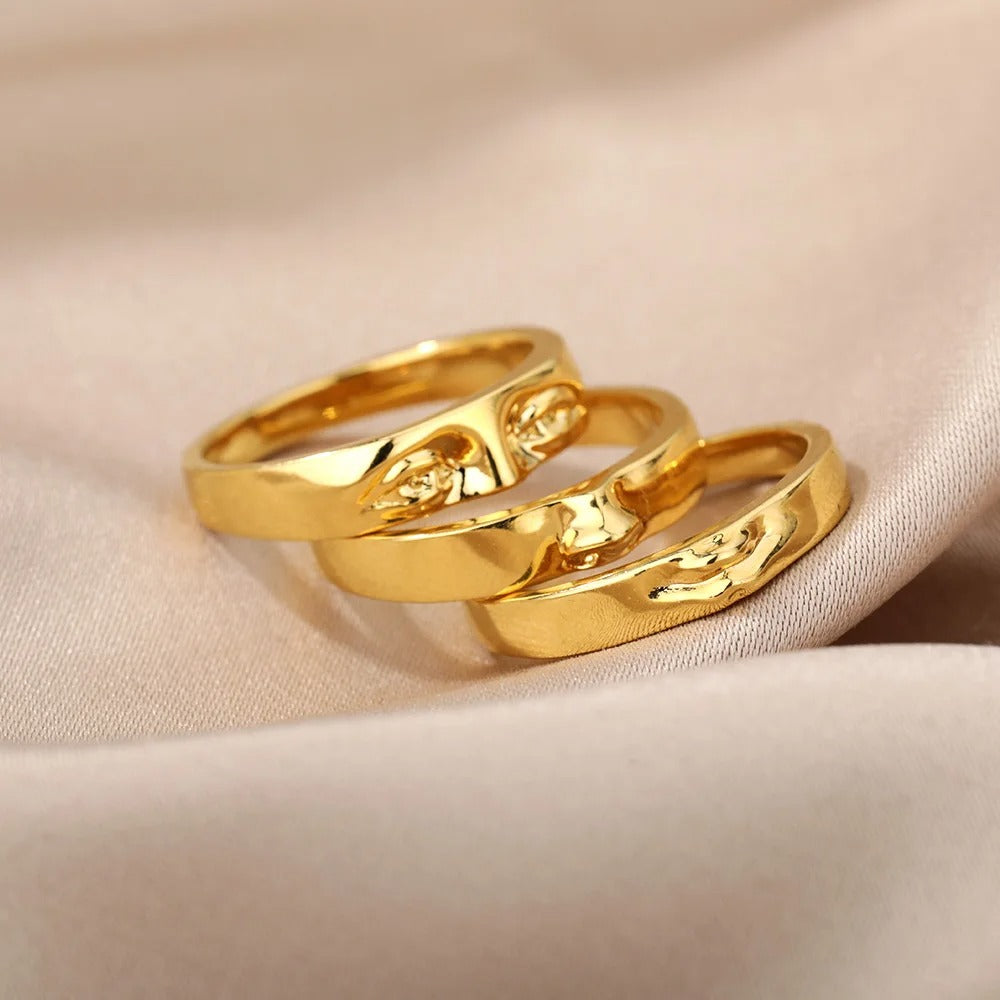 Carmiora - Gesicht Ring Sets
