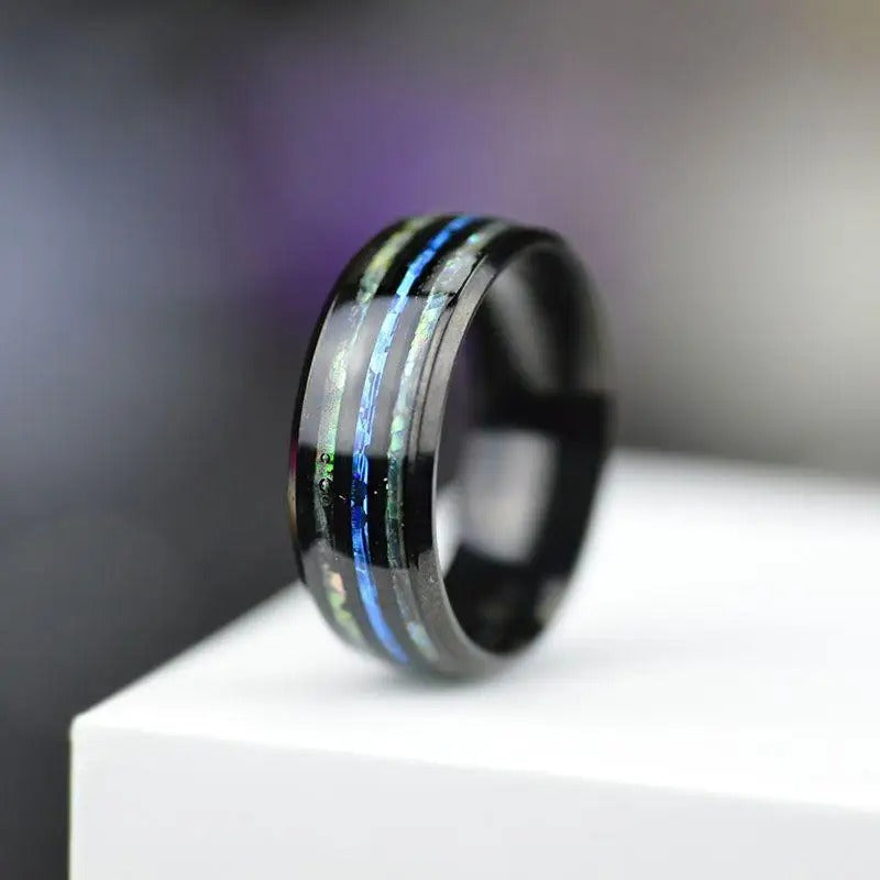 Carmiora - Blauer Opal Ring