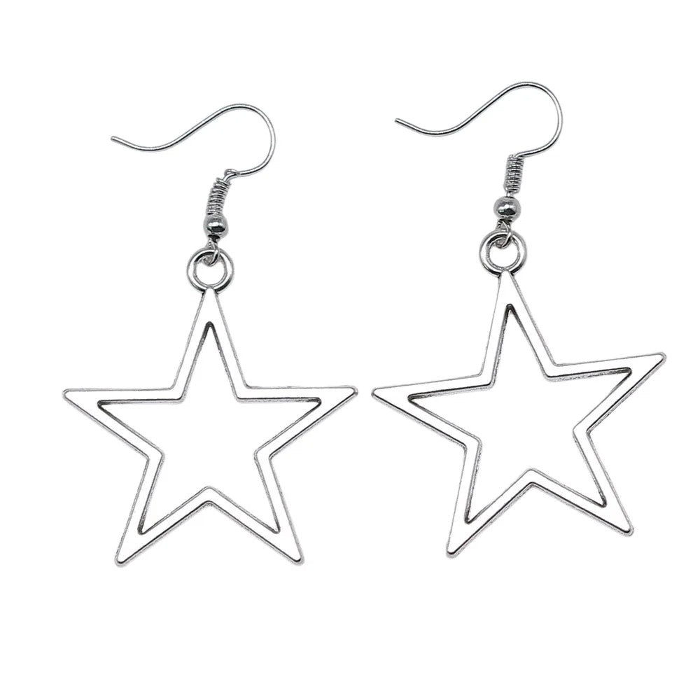 Carmiora - Zeitlose Star-Hollow-Ohrringe