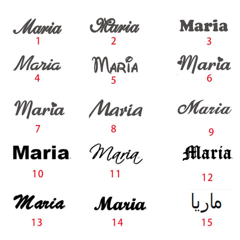 Einzigartige und personalisierte Namensketten