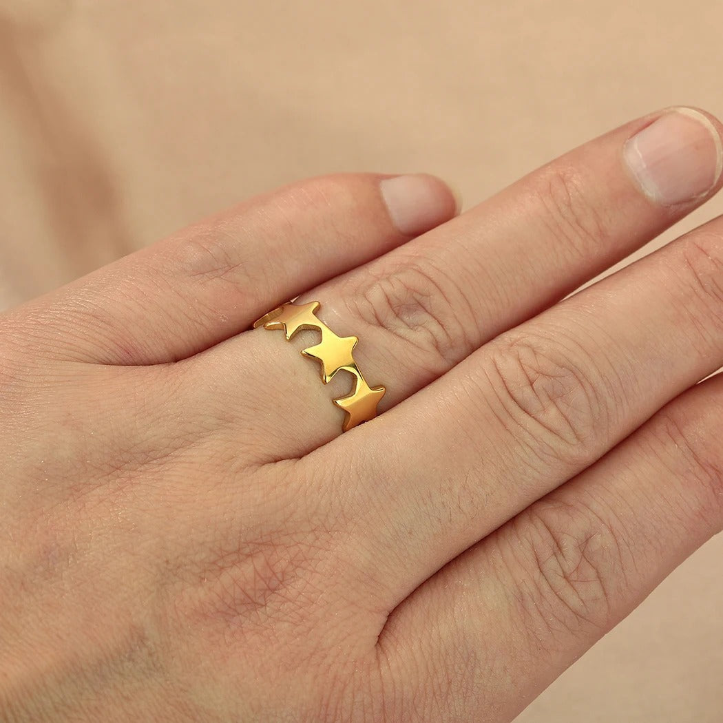Carmiora - Stapelbare Ringe aus Stahl