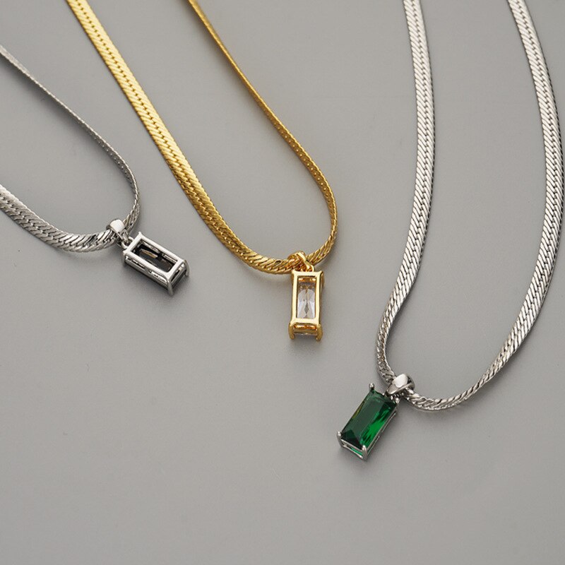 Vintage Schlangenketten Choker Halsketten