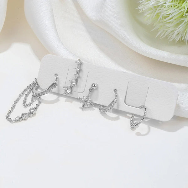 Carmiora - Kettenohrringe Baumelnd