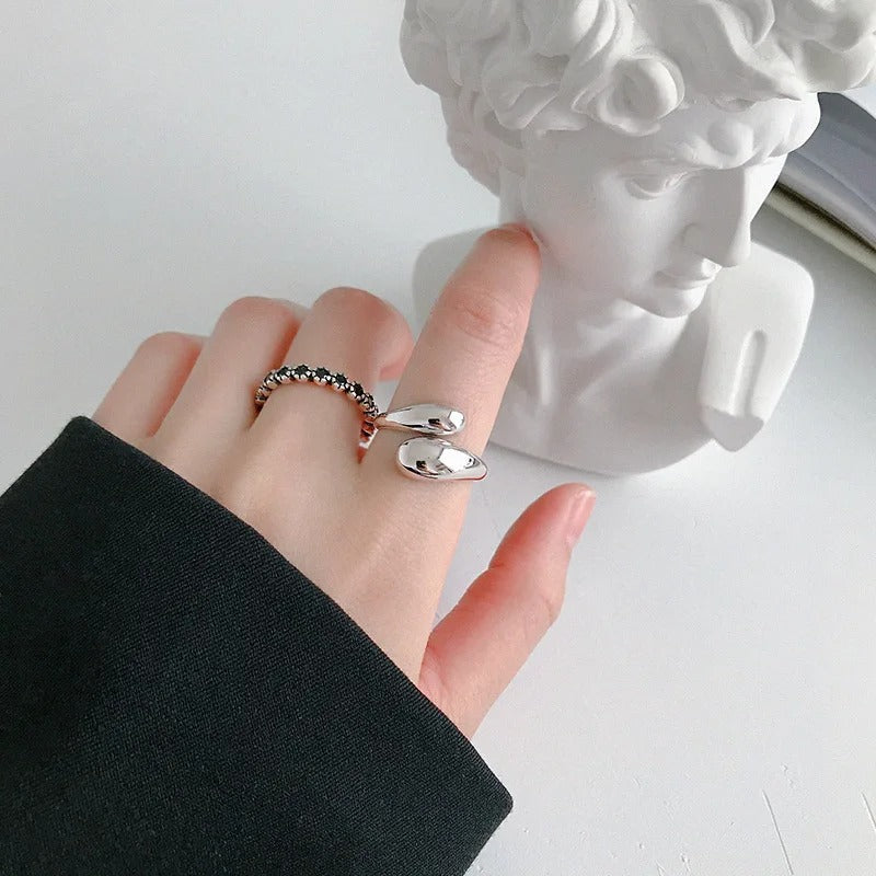 Carmiora - Verstellbarer schlanker Ring