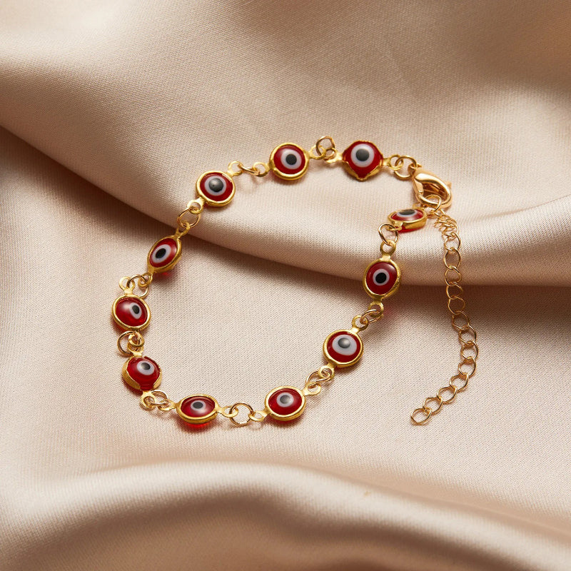 Bezauberndes Glücksauge-Armband für Damen