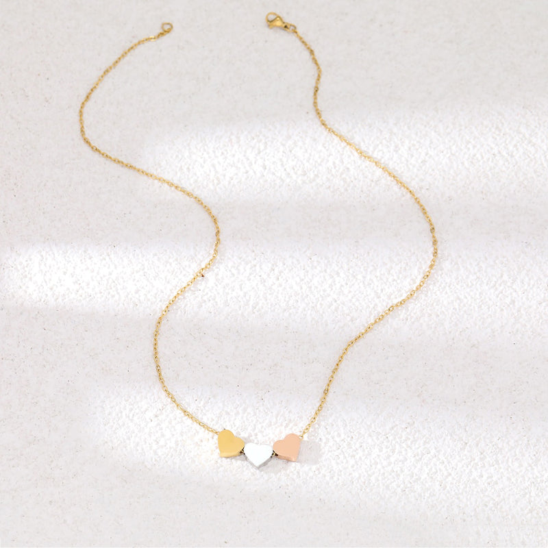 Romantische Halskette mit Sweetheart-Anhänger für Damen