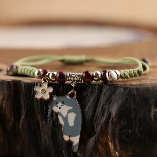 Carmiora - Katzenblumen-Armband