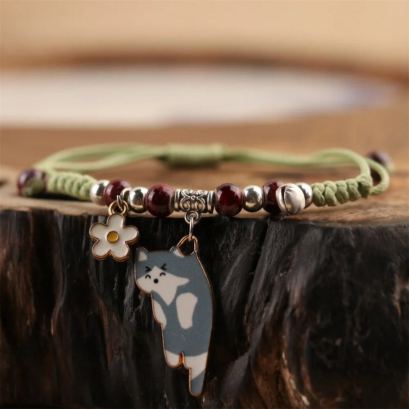 Chavri - Katzenblumen-Armband