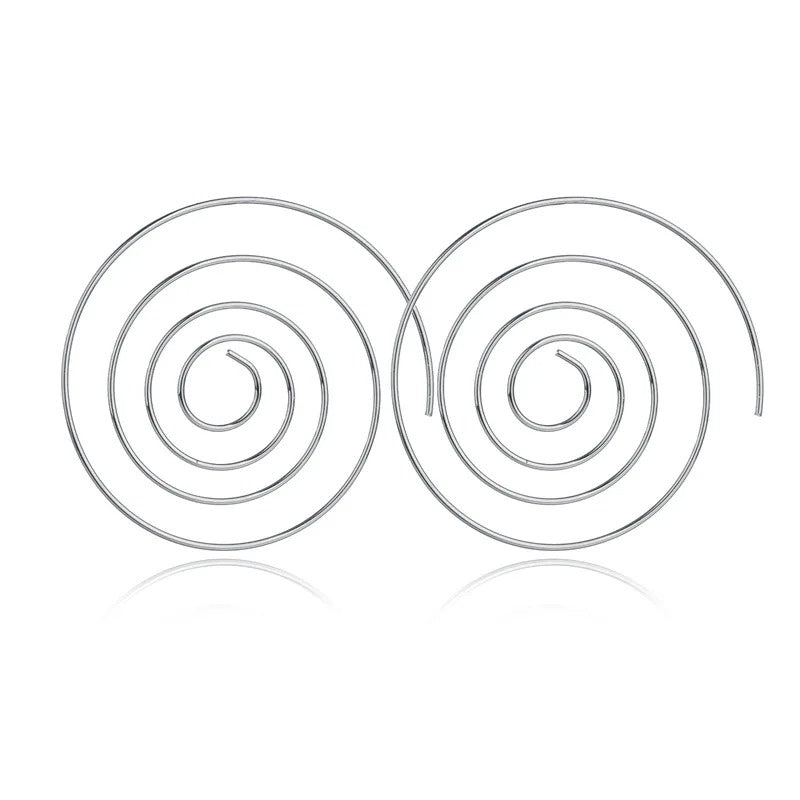 Carmiora - Einzigartige Spiral-Ohrstecker