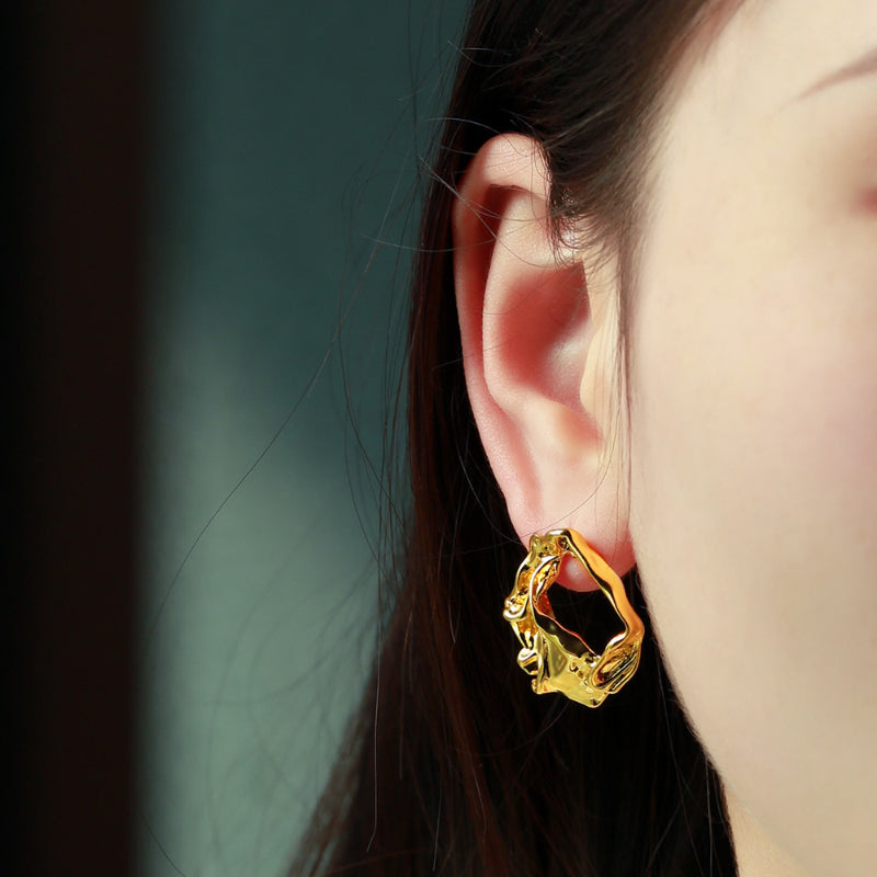 Abstrakte und geometrische Mode-Ohrring-Kollektion