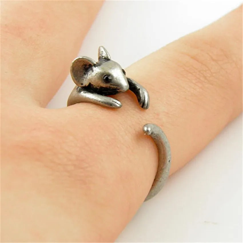 Carmiora - Antiker Mausknöchel-Ring