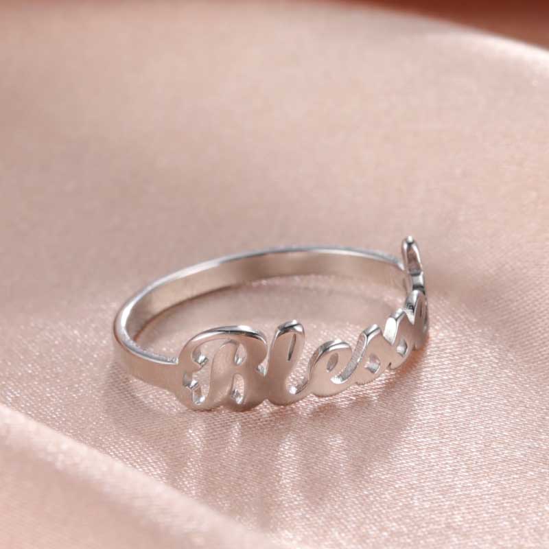 Gesegneter Statement-Stapelring