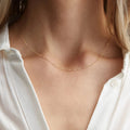 Carmiora - Minimalistisches Stahlcollier