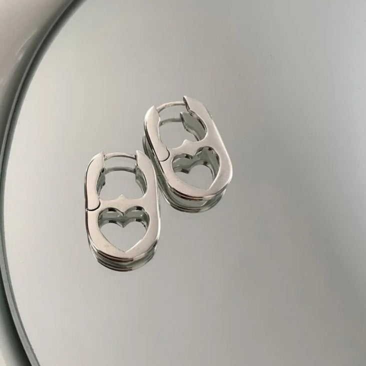 Chavri - Doppelherz-Ohrringe