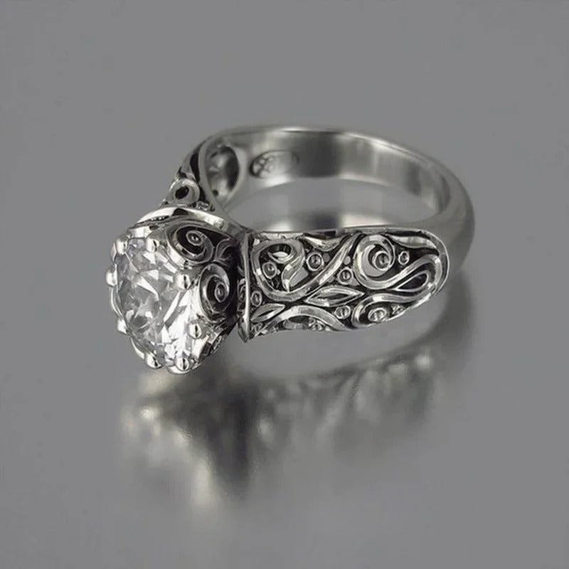 Carmiora - Ring mit Blumenknospe