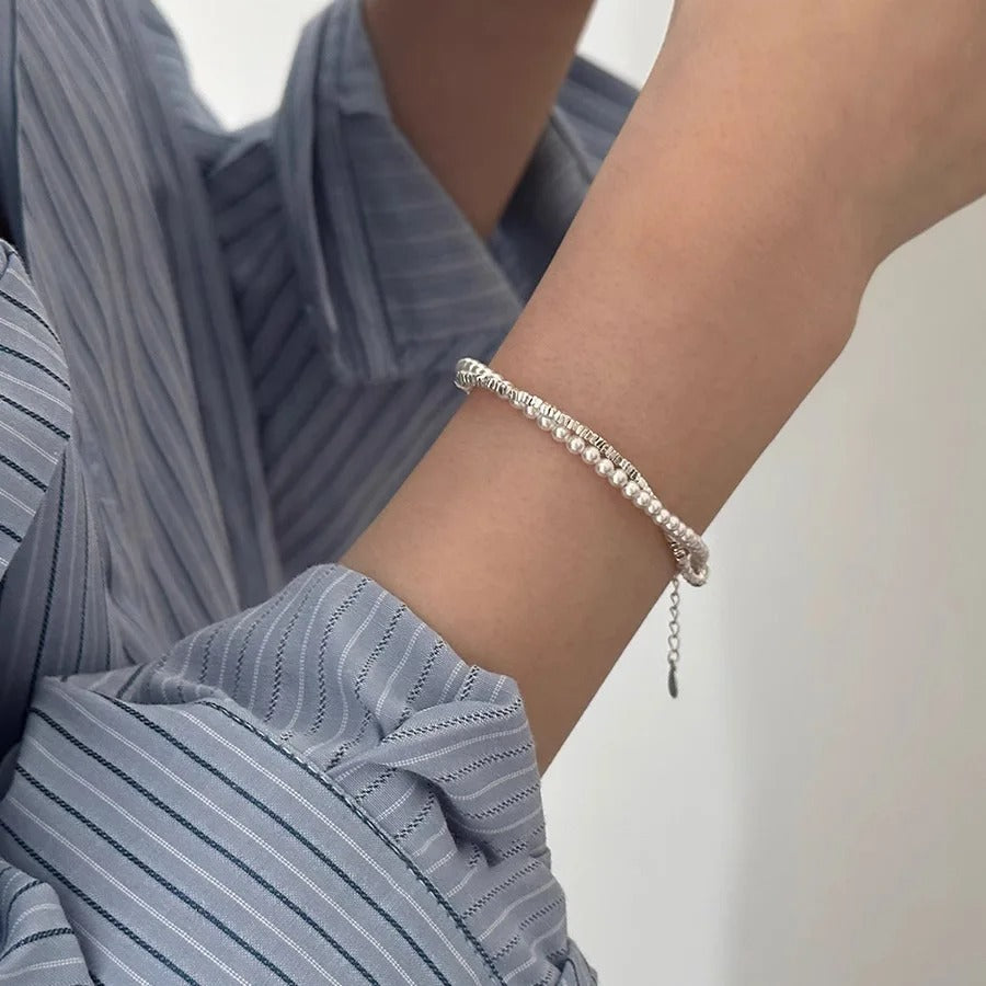 Carmiora -Perle geschichtet  Armband