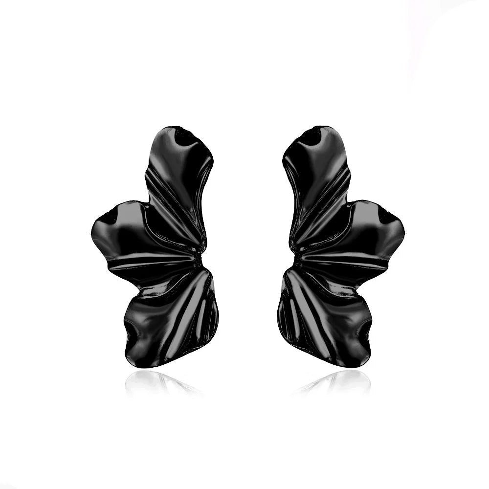 Carmiora - Zeitlose French Petal-Ohrringe