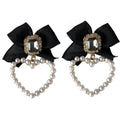 Carmiora - Exquisite Bowknot-Perlenohrringe