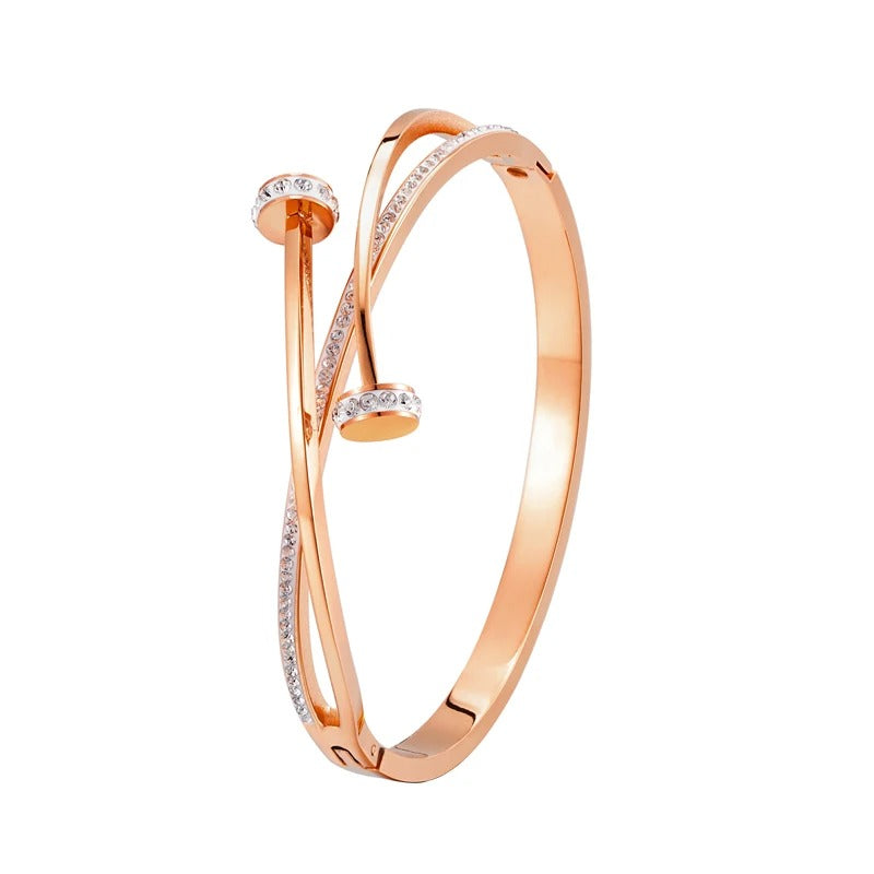 Carmiora - Kristall-Kreuz-Armband