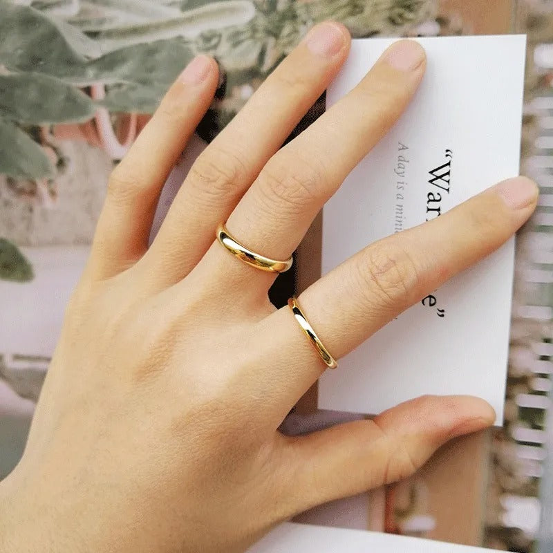 Chavri - Bescheidene Schlagring-Ringe