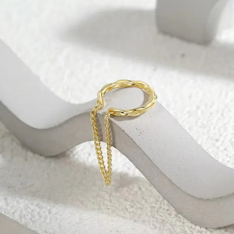 Carmiora - Schicke Clip-On Ohrmanschette