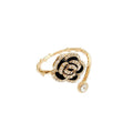 Carmiora - Rosa Metall Ringe