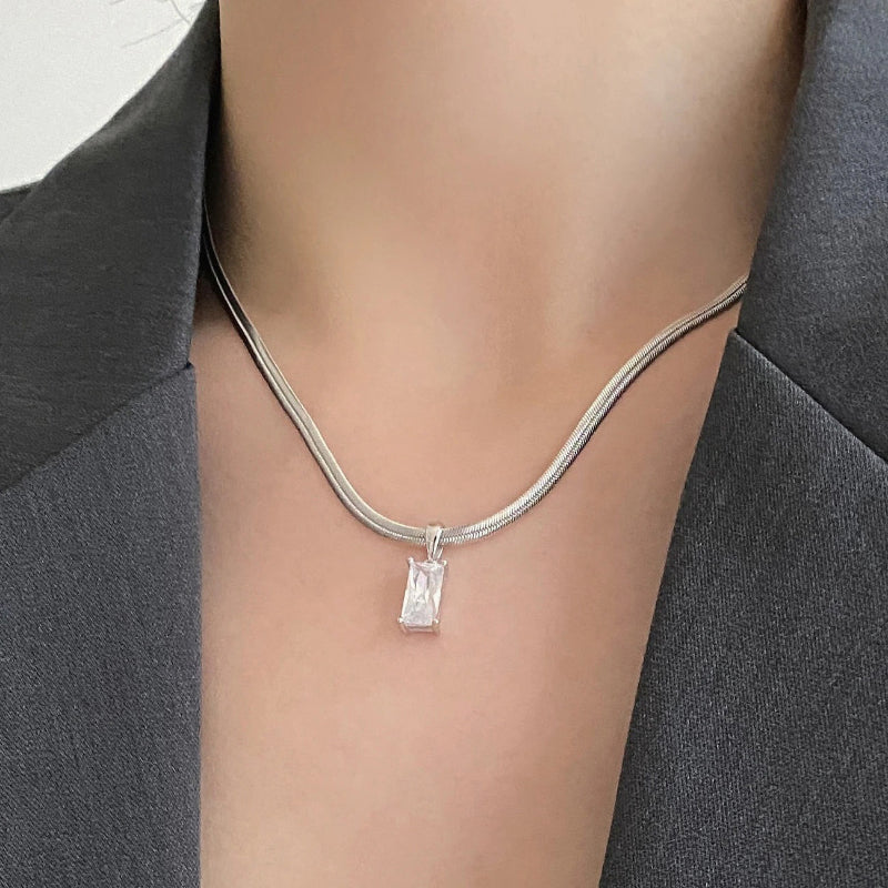 Vintage Schlangenketten Choker Halsketten