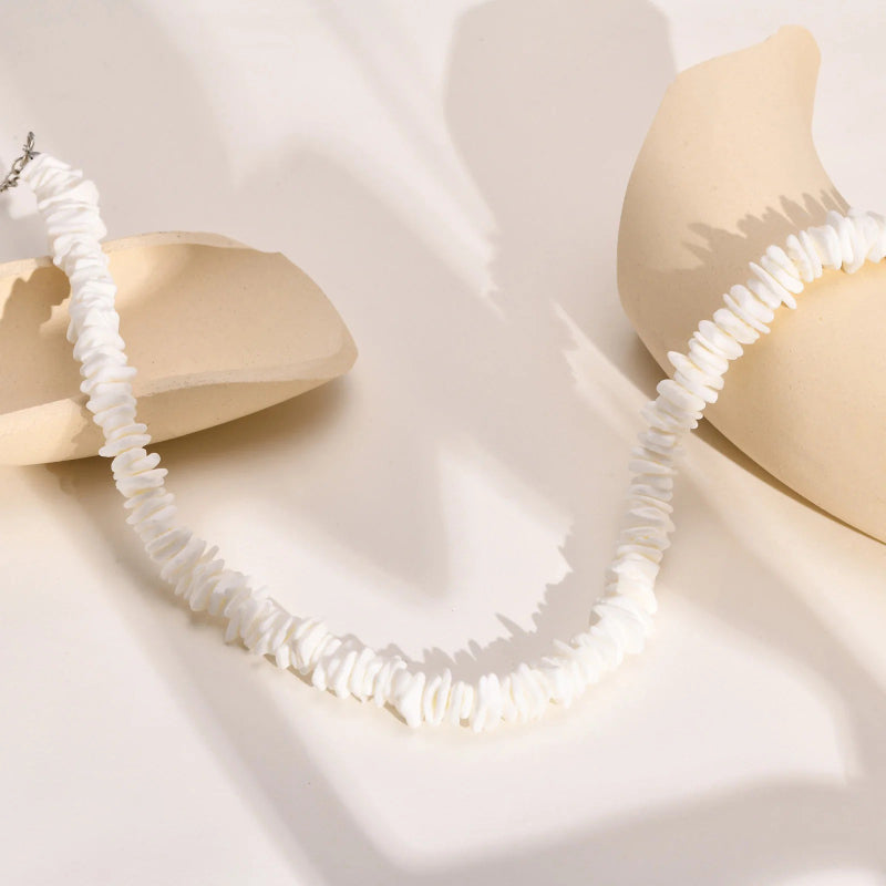 Beach Vibe – Halsband mit natürlichen Muscheln
