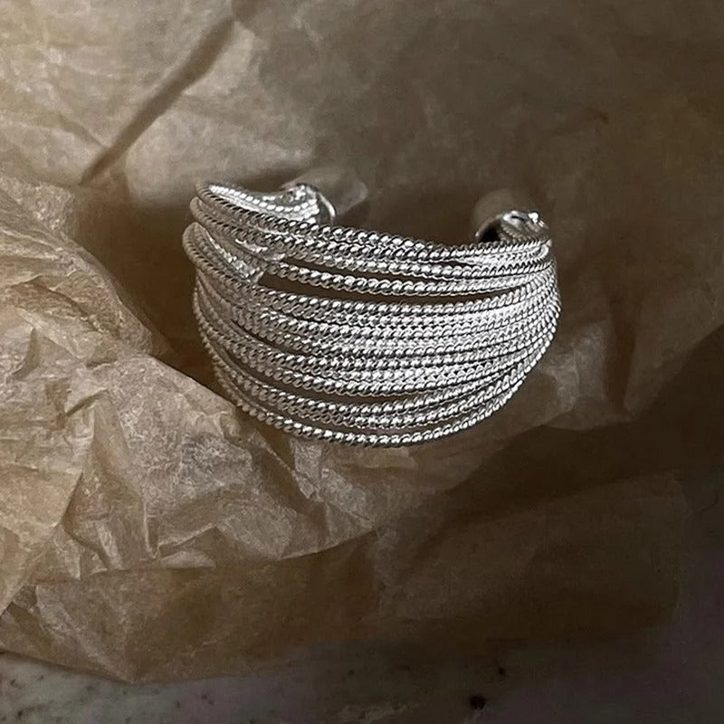 Carmiora - Einzigartiger mehrschichtiger Ring