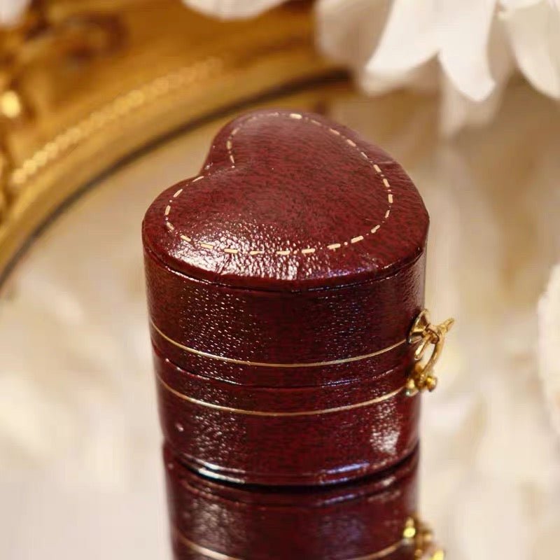 Mini-Ringbox im Vintage-Stil – 4 Stile