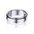 Minimalistischer Stahl-Spinnerring