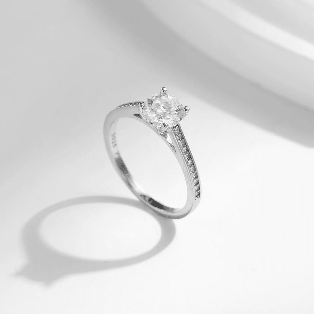 Moissanite Splendor Solitärring