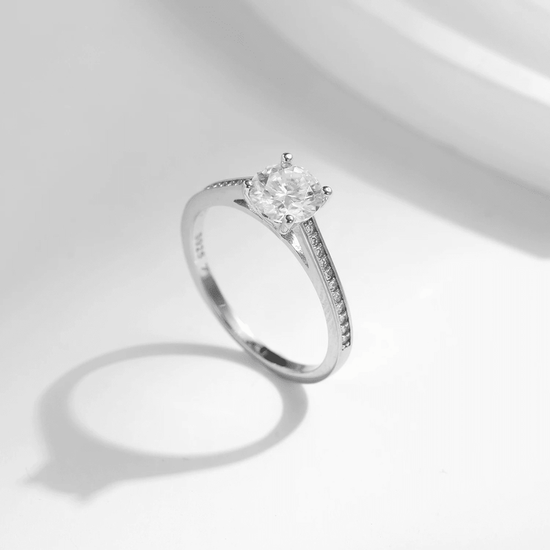 Moissanite Splendor Solitärring