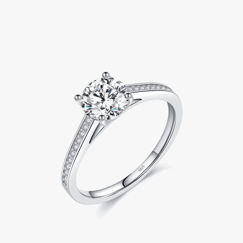 Moissanite Splendor Solitärring