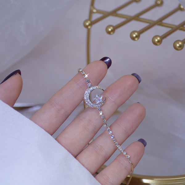 Mond- und Sternarmband - Cassandra