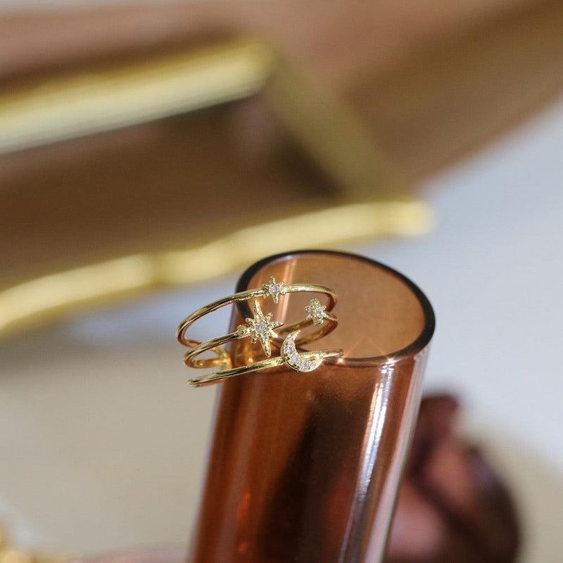 Mond- und Sternenring - Eloisa