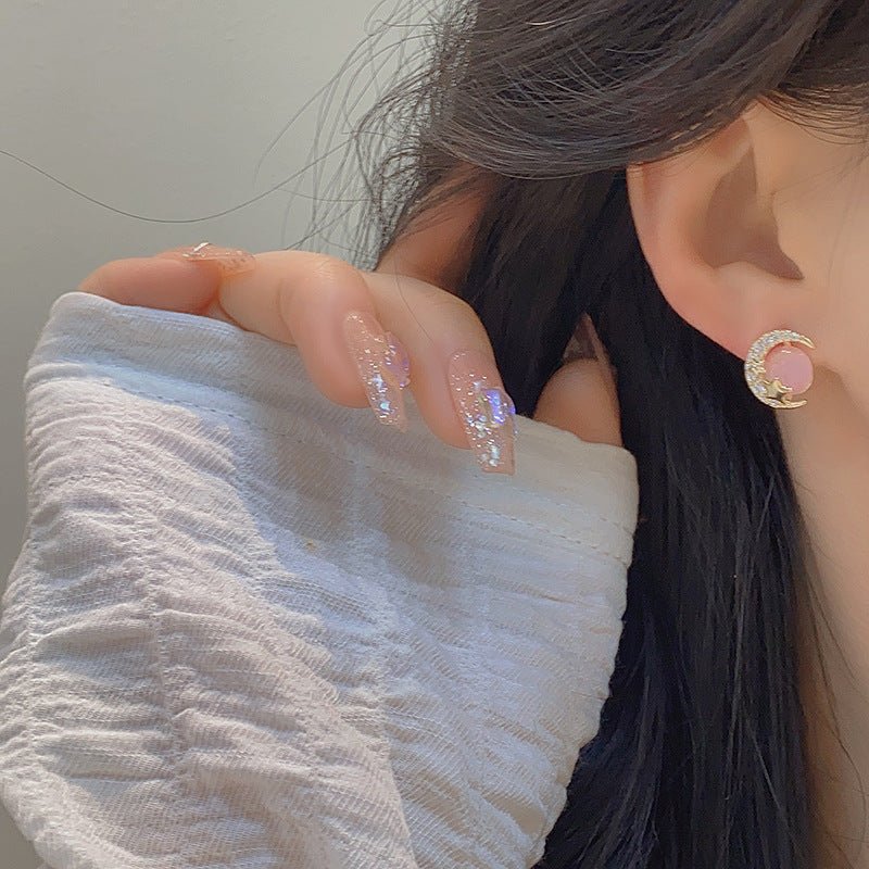 Mond und Stern Ohrstecker - Anita