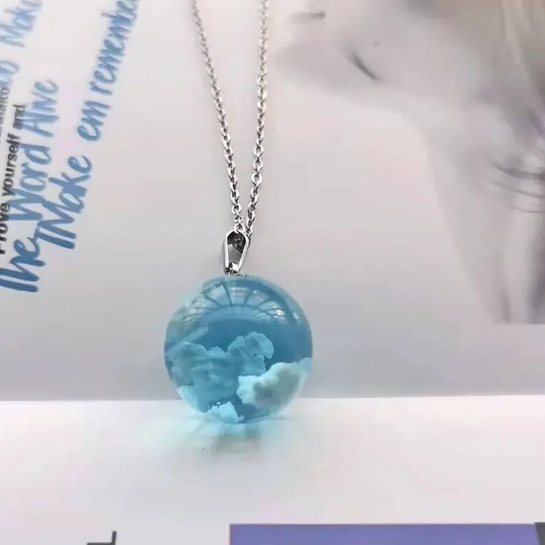 Chavri - Kreisförmige Kugel Halskette