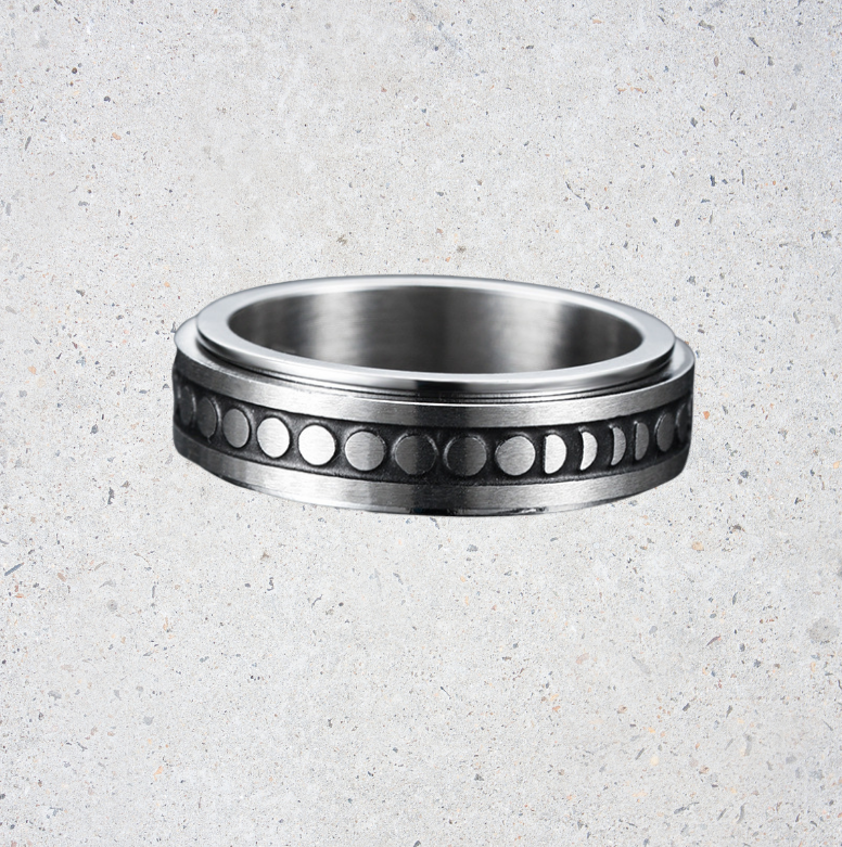 Mondphasen-Spinnerband