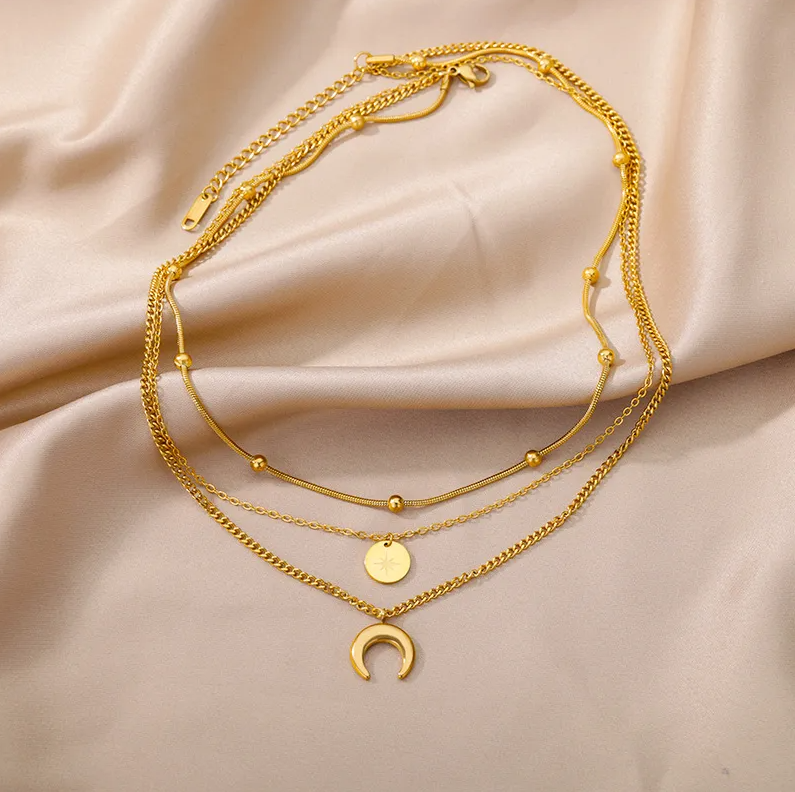 Carmiora - Elegantes mehrlagiges Collier