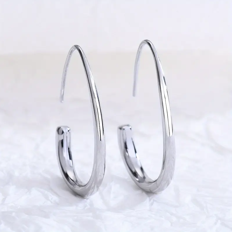 Carmiora - Glamouröse Hoop-Ohrringe