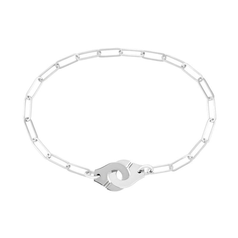 Büroklammer-Handschellen-Armband