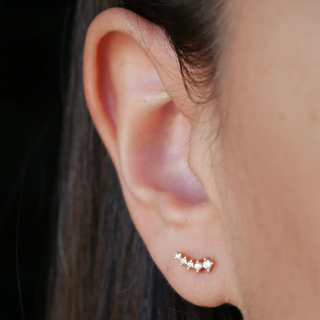 Chavri -Sparkle Zirkon Ohrstecker