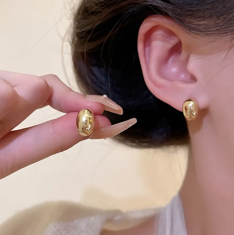 Chavri - Mode Ohrringe in Erbsenform