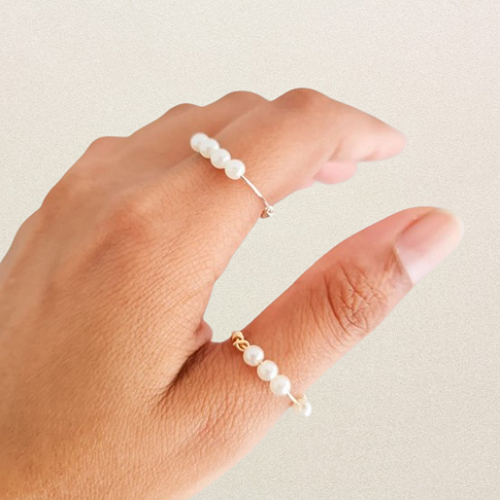 Perlen Angst Zappelring