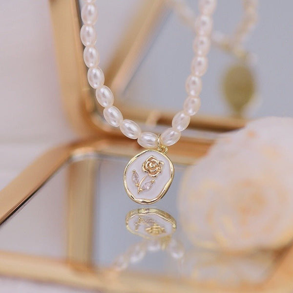 Perlenkette - Roselyn