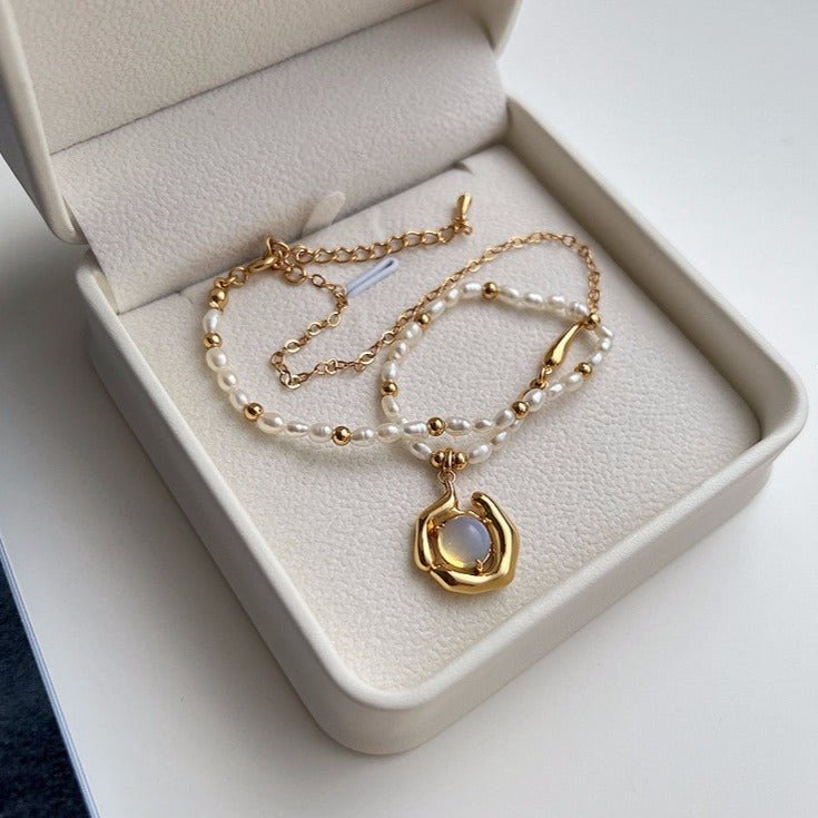 [Ausverkauf] Perlenkette - Sana